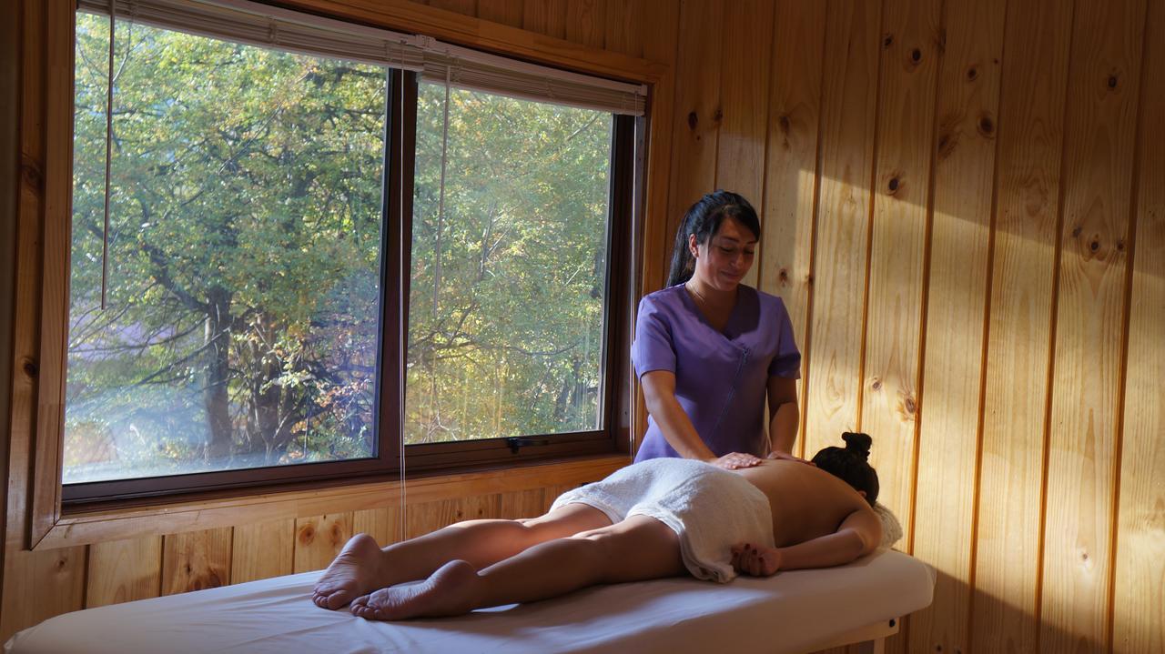 Cabanas Blanche Neige Wellness & Spa ラス・トランカス エクステリア 写真